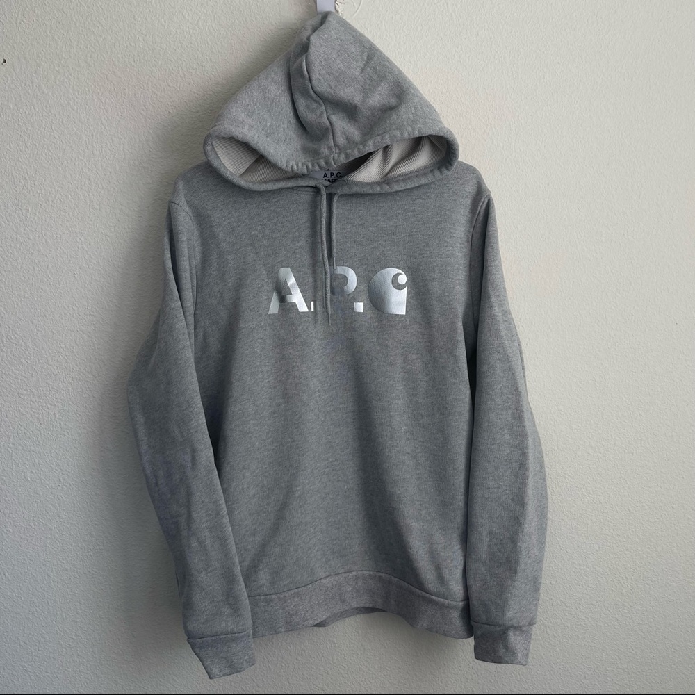 A.P.C. Carhartt Wip Heather Pullover Hoodie